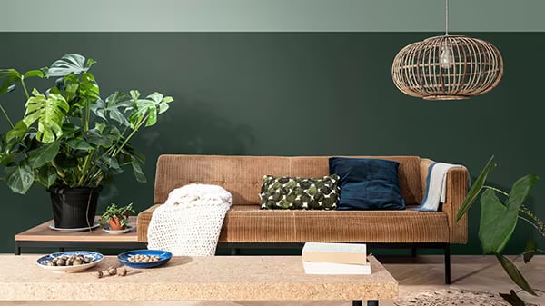 Rust met groen